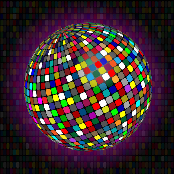 A esfera de cores
 - Vetor, Imagem