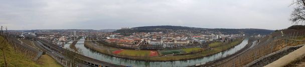 Панорамне зображення міста Wrzburg (Німеччина) - Фото, зображення