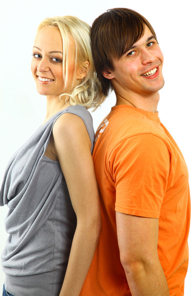 Happy smiling couple in love - Fotografie, Obrázek