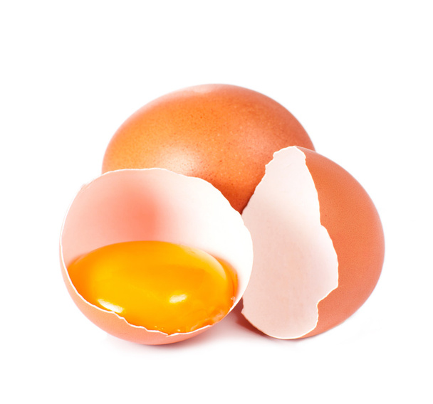 Ei und Eierschale - Foto, Bild