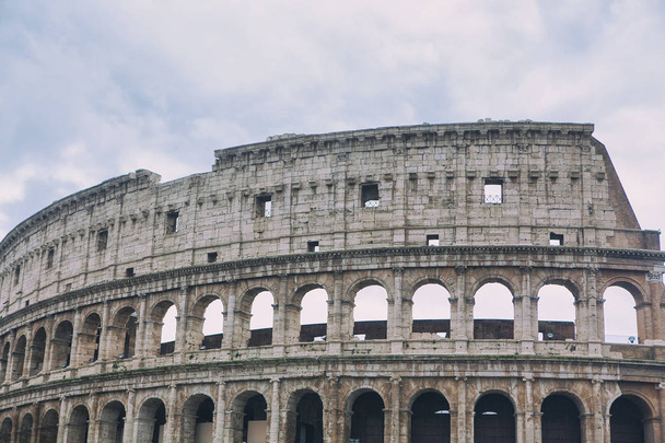 Old Image of Colosseum in Rome  - Zdjęcie, obraz