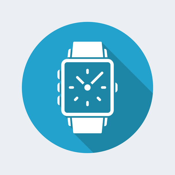 Zegar lub ikona zegarka SmartWatch - Wektor, obraz
