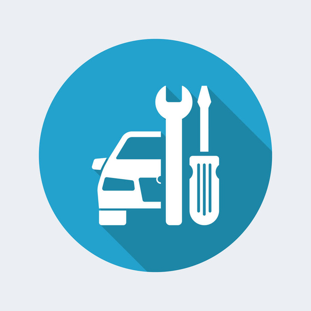 Car assistance symbol icon - Vector, Image