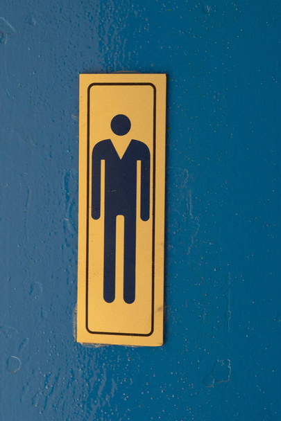 Toilet sign for men - Photo, Image