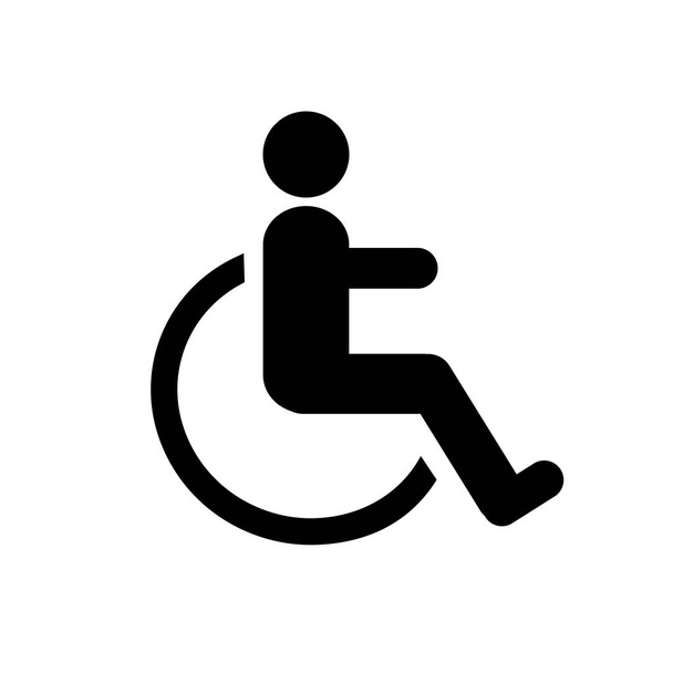 illustrazione vettoriale icona disabilitata. - Vettoriali, immagini