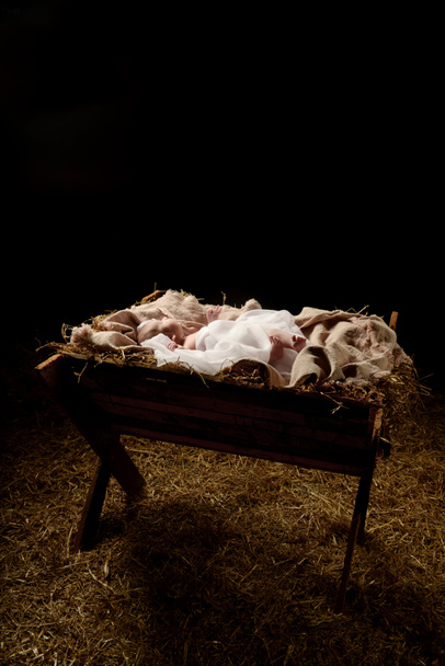 Baby Jesus in the manger - Photo, Image