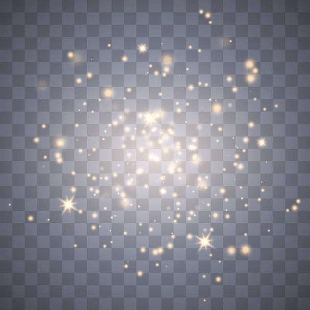 Sparks glitter special light effect - Vector, Image