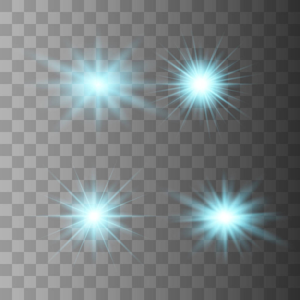 Set di luci luminose
 - Vettoriali, immagini