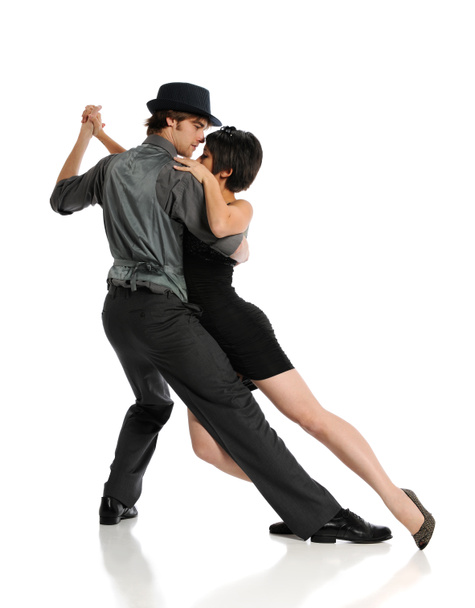 Couple dancing tango - Фото, зображення