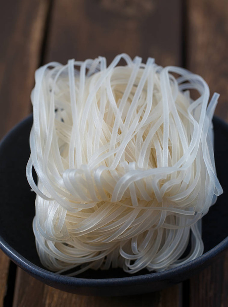 view of dieting vegetarian noodle - Photo, Image