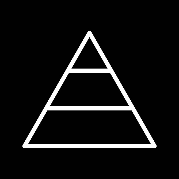 Vektorové ikony pyramida      - Vektor, obrázek