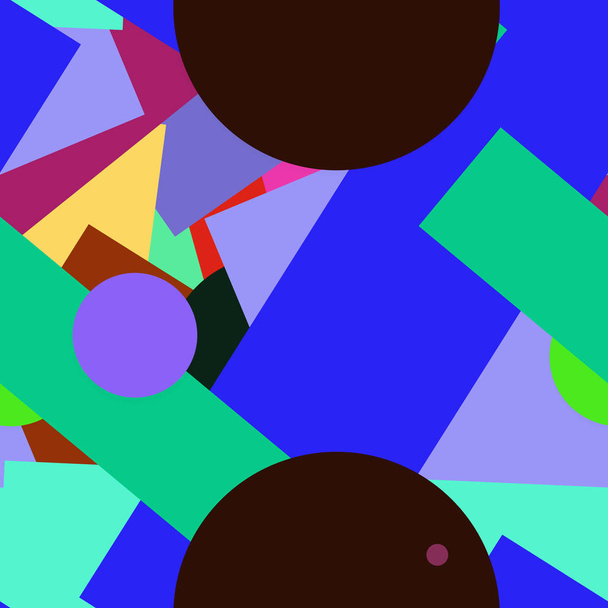 bright cover, geometric shapes, copy space poster wallpaper - 写真・画像