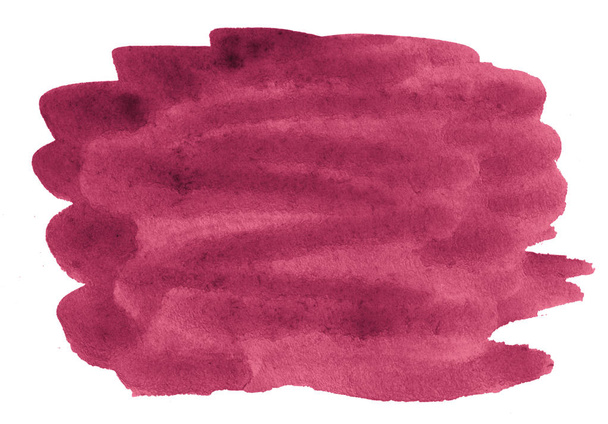 Perská červená akvarel abstraktní pozadí, skvrna, Přemíra barev, Lazur a rozvést. Vintage obrazy pro návrhy a dekorace. S kopií prostoru pro text - Fotografie, Obrázek