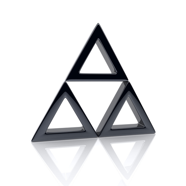 Чёрный треугольник
 - Фото, изображение