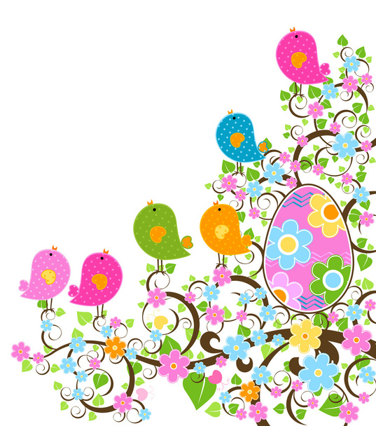Easter design - Vector, Image