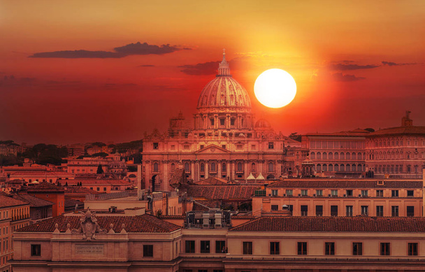 Rome Vatican skyline view
 - Photo, image