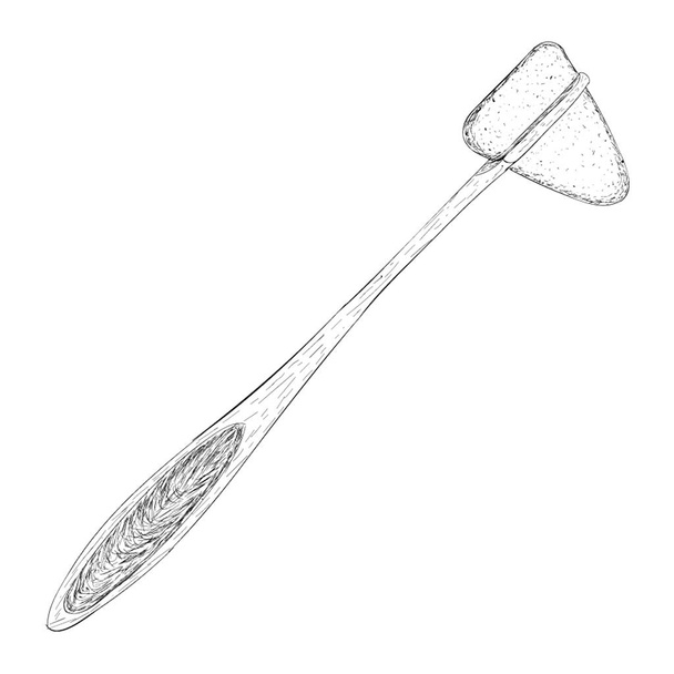 Hand drawn vector of tweezer forceps illustration  - Vector, Image