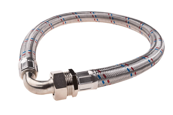 flexibilní kovové opletené hadice - Fotografie, Obrázek
