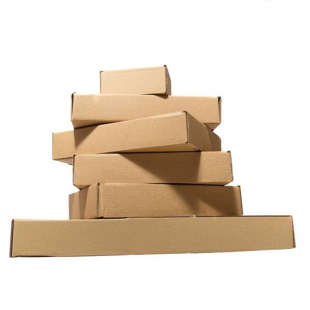 стопка картонних коробок
 - Фото, зображення