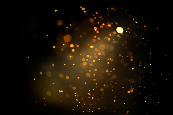 glitter gouden bokeh Colorfull wazig abstracte achtergrond voor bir - Foto, afbeelding