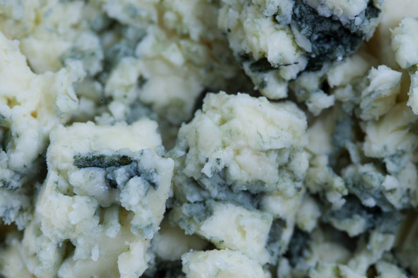 zár-megjelöl-ból kék sajt. sajt háttér - Fotó, kép
