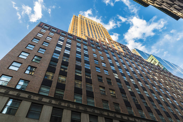Wolkenkratzer in Manhattan, New York City, USA - Foto, Bild