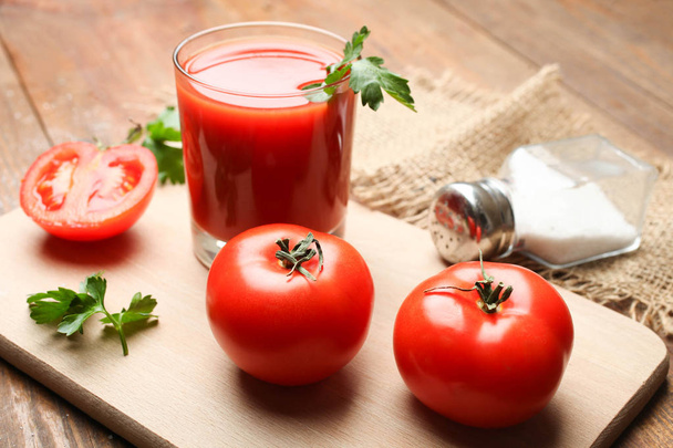 jus de tomate frais - Photo, image