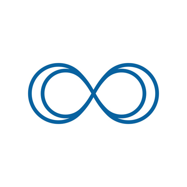 Nekonečno Symbol ikony logo šablona technologií business zdraví společnosti s moderní high-end vypadat - Vektor, obrázek