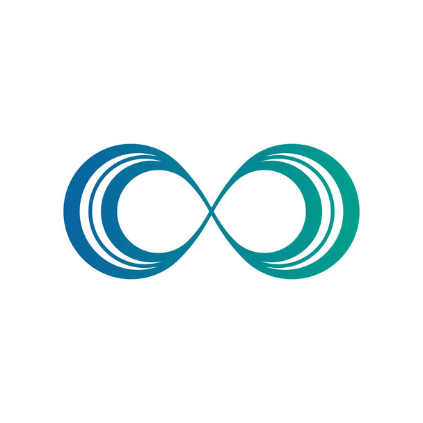 Infinity Simbolo Icone logo Modello per la tecnologia azienda sanitaria aziendale con look moderno di fascia alta
 - Vettoriali, immagini