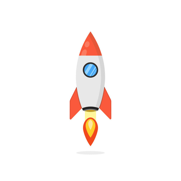 Illustration vectorielle de fusée volante
 - Vecteur, image