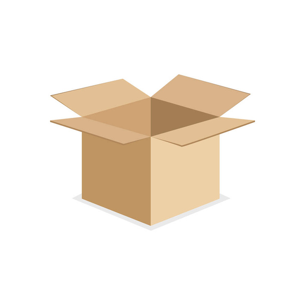 векторная иллюстрация пустой коробки
 - Вектор,изображение