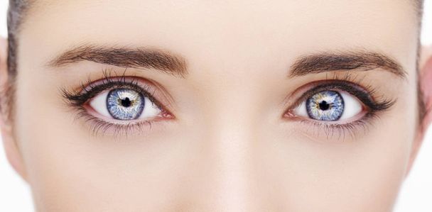 A beautiful insightful look woman eye. Close up shot. - Fotó, kép