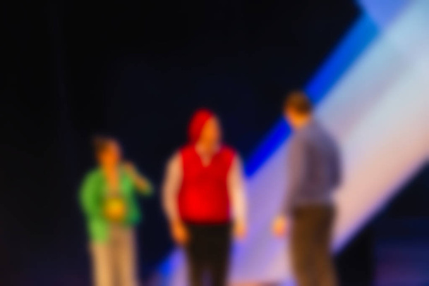 Theater play theme blur background - 写真・画像