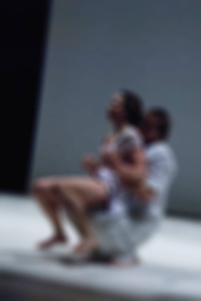 Contemporary dance performance bokeh blur background - 写真・画像