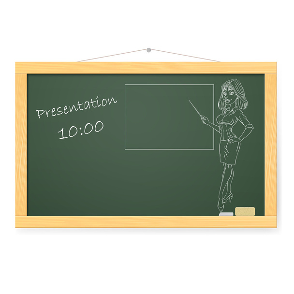 Blackboard - Vector, Image