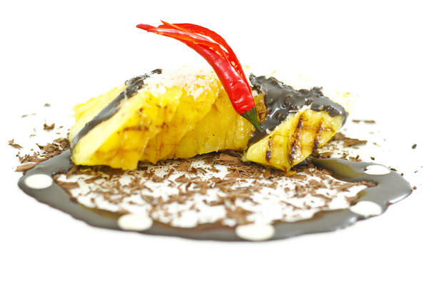 ananas s čokoládou - Fotografie, Obrázek
