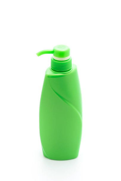 shampoo or hair conditioner bottle on white background - Fotoğraf, Görsel