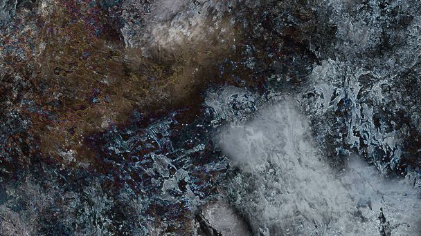 illustration of colorful terrain abstract texture background in digital art - Fotó, kép