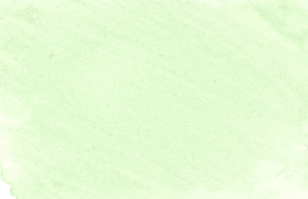 Világos zöld akvarell kerettel, szakadt stroke és a csíkok. Absztrakt háttér, a tervezés, az elrendezés és a minták. - Fotó, kép