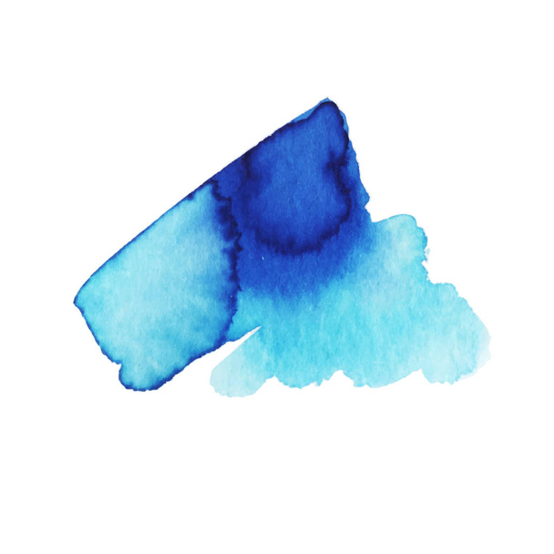 Vector watercolor brush Stroke, stains and blots - ベクター画像