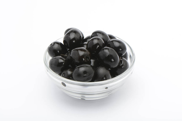 Black olives close up  - Fotó, kép