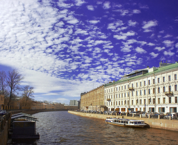 embankment of the Fontanka River in Saint Petersburg - Photo, Image