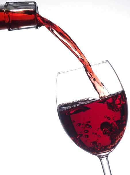 verser un verre de vin rouge
 - Photo, image