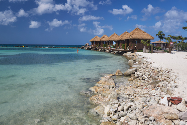 Cabanas na renesančním ostrově Aruba - Fotografie, Obrázek