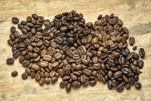 různé kávové boby z různých částí světa  - Fotografie, Obrázek