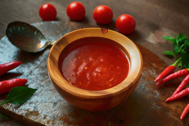 Sweet chili sauce  - Фото, зображення