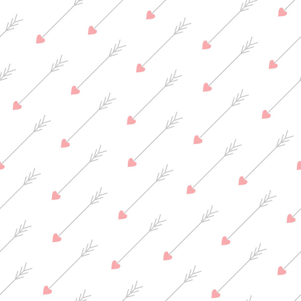 amor flechas patrón sin costura
 - Vector, imagen