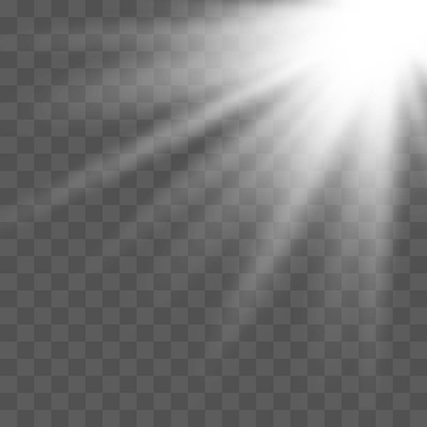 Вспышка солнечного света
 - Вектор,изображение