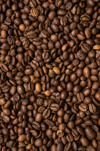Fondo de granos de café tostados  - Foto, Imagen
