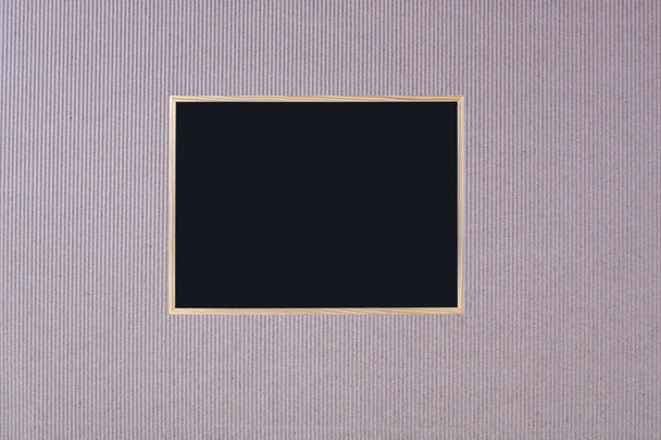 Εμπρόσθια όψη της ένα μαυροπίνακα - Φωτογραφία, εικόνα